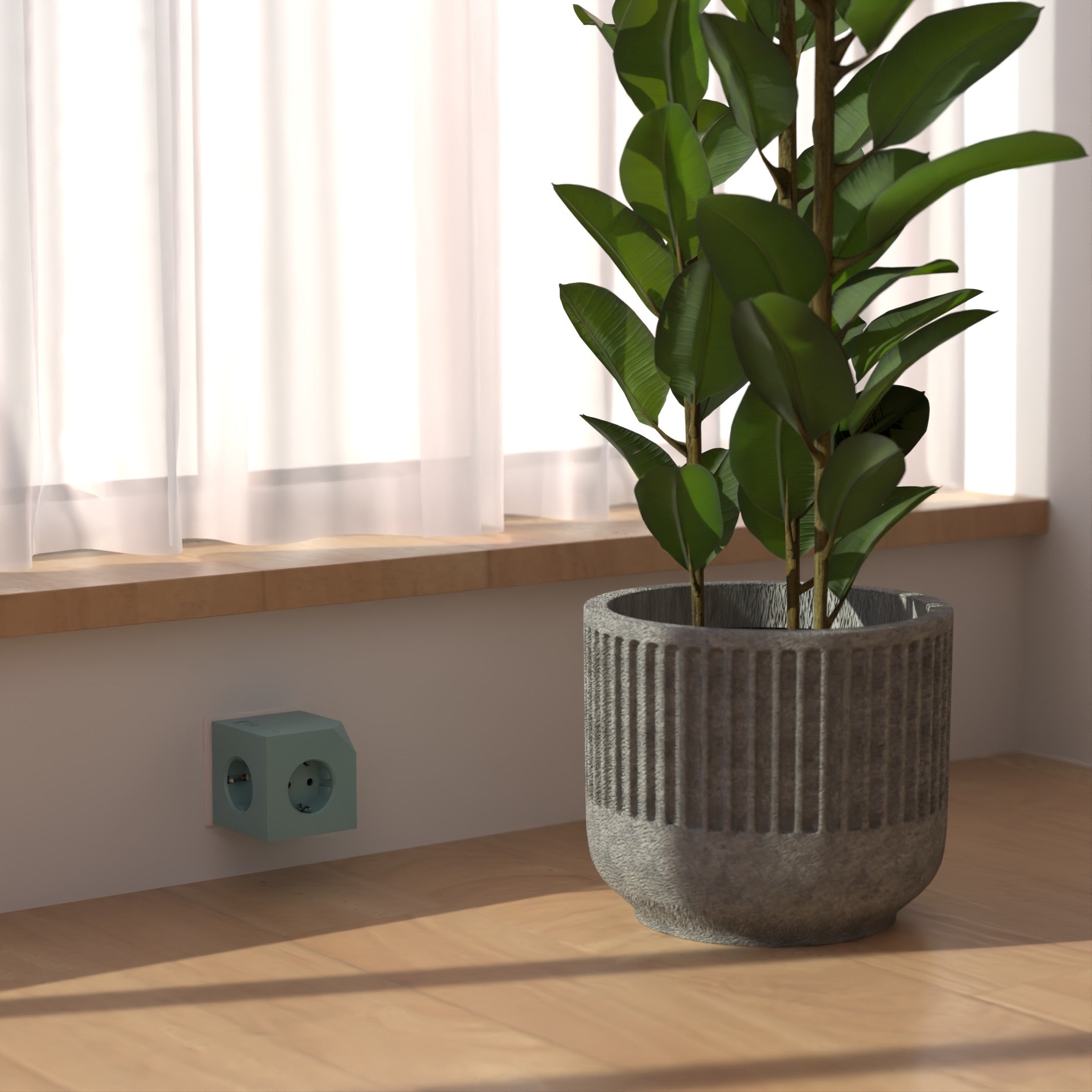 Ohmie Wall Aqua Green